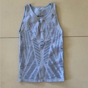 Alo Light Blue vixen yoga top